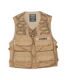 HYSTERIC GLAMOUR | SNAKE LOOP柄 ラジオベスト(ベスト)