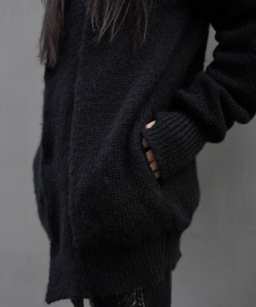 KMRii（ケムリ）の「KMRii/ケムリ/Mohair Jacket 03（カーディガン