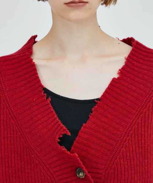 A + TOKYO（エープラストウキョウ）の「ブロークンショートニット