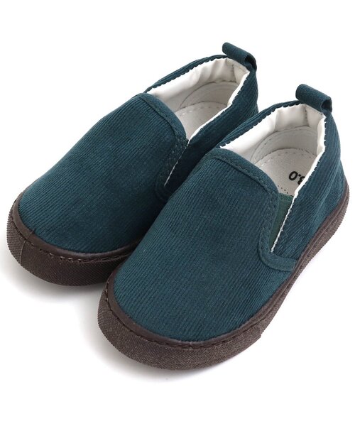 Ampersand(アンパサンド)の「バラエティースリッポン(スリッポン・キッズ・ブラック/グレー/ブルー/ピンク/グリーン/ネイビー・20/15 /17/13/16/19/18/14)」の4枚目の写真