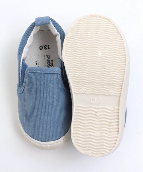Ampersand(アンパサンド)の「バラエティースリッポン(スリッポン・キッズ・ブラック/グレー/ブルー/ピンク/グリーン/ネイビー・20/15 /17/13/16/19/18/14)」の15枚目の写真