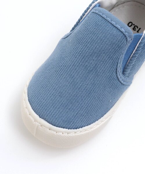 Ampersand(アンパサンド)の「バラエティースリッポン(スリッポン・キッズ・ブラック/グレー/ブルー/ピンク/グリーン/ネイビー・20/15 /17/13/16/19/18/14)」の8枚目の写真