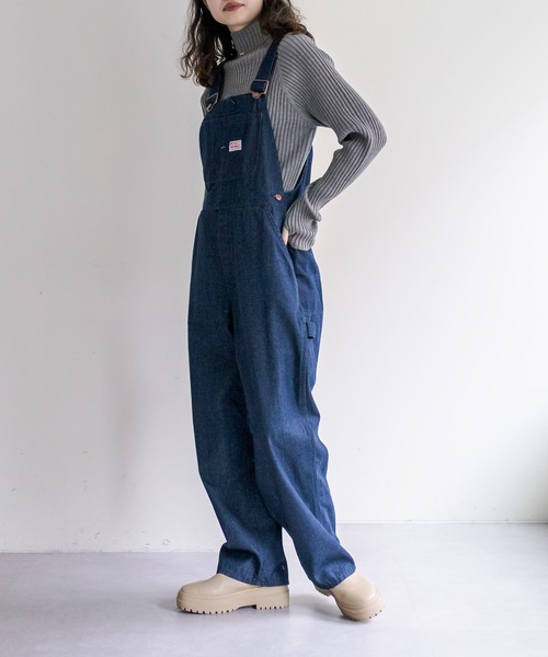 mystic（ミスティック）の「BIGMAC オーバーオール（サロペット/オーバーオール・レディース・ネイビー・FREE）」の15枚目の写真