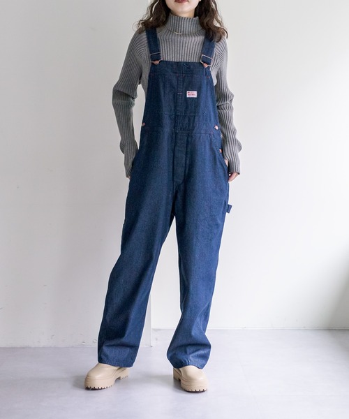 mystic（ミスティック）の「BIGMAC オーバーオール（サロペット/オーバーオール・レディース・ネイビー・FREE）」の16枚目の写真