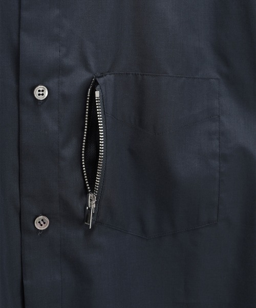 ZUCCa（ズッカ）の「スタッズシャツ/シャツ（シャツ/ブラウス・メンズ・ホワイト/ネイビー・X-SMALL/M size）」の6枚目の写真