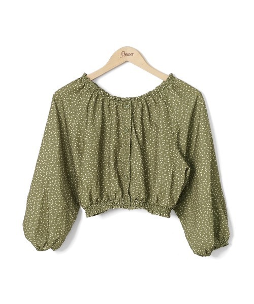 flower（フラワー）の「ハートリーブスワンピース（ワンピース・レディース・ブラウン/カーキ・FREE）」の18枚目の写真