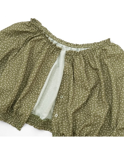 flower（フラワー）の「ハートリーブスワンピース（ワンピース・レディース・ブラウン/カーキ・FREE）」の20枚目の写真