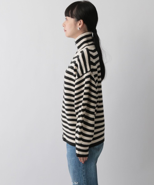 LOWRYS FARM（ローリーズファーム）の「アゼZIPニット 294843