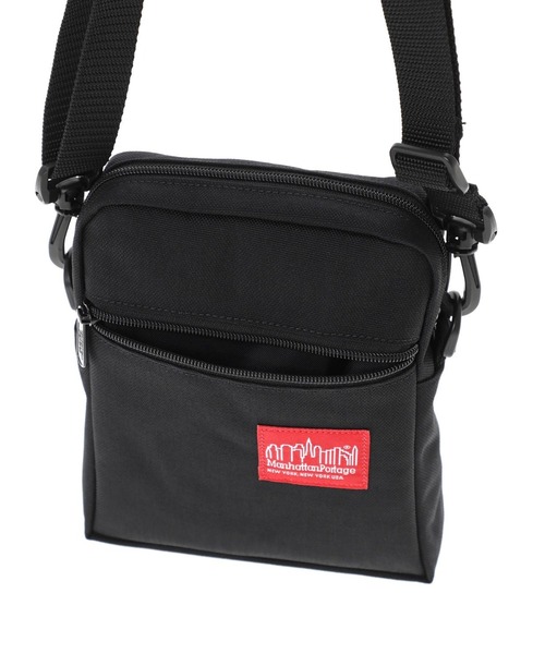 Manhattan Portage（マンハッタンポーテージ）の「Manhattan Portage/マンハッタンポーテージ ショルダーバック City Light Bag MP1403PL（ショルダーバッグ・メンズ・ブラック×レッド・FREE）」の19枚目の写真