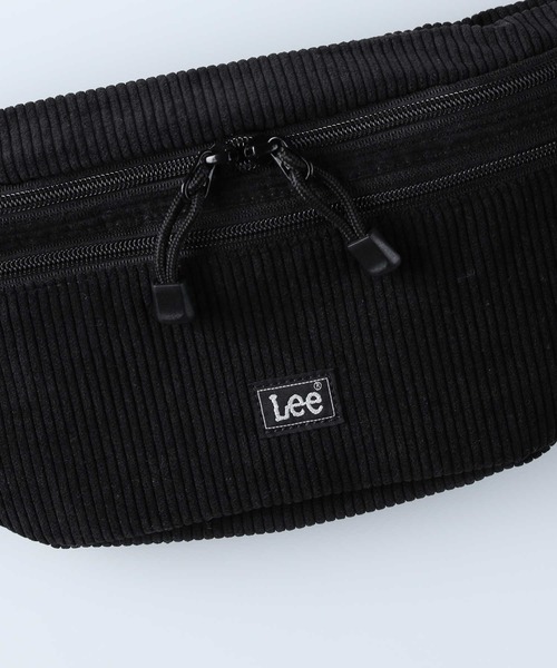 Lee（リー）の「【Lee】コーディロイボディバッグ（ボディバッグ/ウエストポーチ・レディース・ブラック/オフホワイト・ONE SIZE）」の9枚目の写真