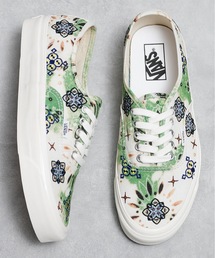 VANS ヴァンズ / AUTHENTIC 44 DX オーセンティック タイダイ 総柄 刺繍キャンバス ローカットスニーカー / VN0A7Q5CBHF VN0A7Q5CGLD VN0A54F2BLK