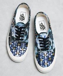 VANS ヴァンズ / AUTHENTIC 44 DX オーセンティック タイダイ 総柄 刺繍キャンバス ローカットスニーカー / VN0A7Q5CBHF VN0A7Q5CGLD VN0A54F2BLK