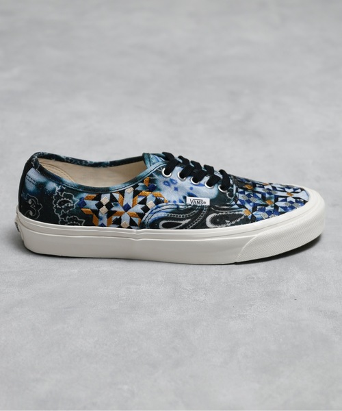 VANS オーセンティック 定番スニーカー ペインティング風 総柄 ヴァンズ ボルト×ベドウィン「オーセンティック」スニーカー、1