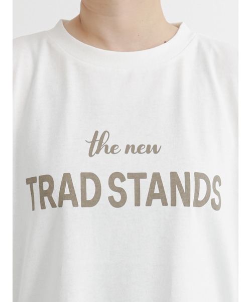 Lugnoncure（ルノンキュール）の「ロゴロンT（Tシャツ/カットソー・レディース・ベージュ/オフホワイト/チャコール・ﾌﾘ-）」の17枚目の写真