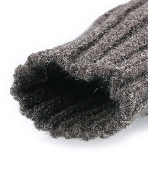 ROPE' PICNIC（ロペピクニック）の「ウールミックスニットグローブ（手袋・レディース・チャコールグレー/ライトグリーン/ホワイト系その他5・FREE）」の14枚目の写真