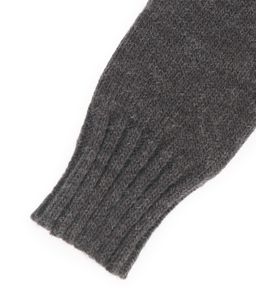 ROPE' PICNIC（ロペピクニック）の「ウールミックスニットグローブ（手袋・レディース・チャコールグレー/ライトグリーン/ホワイト系その他5・FREE）」の5枚目の写真