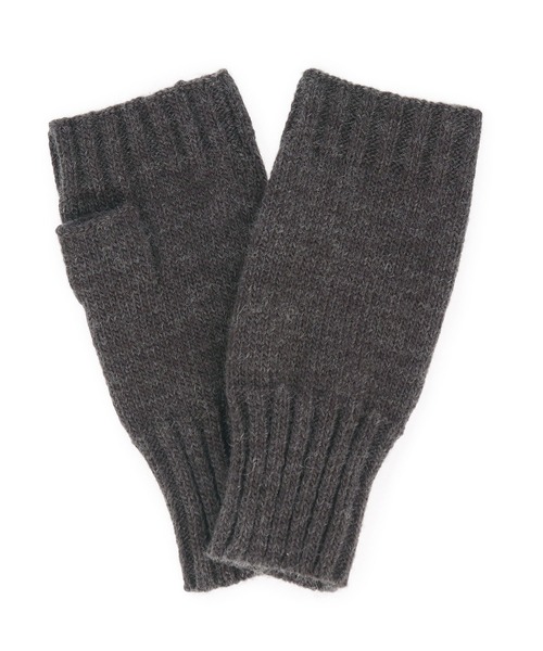 ROPE' PICNIC（ロペピクニック）の「ウールミックスニットグローブ（手袋・レディース・チャコールグレー/ライトグリーン/ホワイト系その他5・FREE）」の8枚目の写真