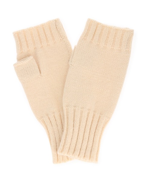 ROPE' PICNIC（ロペピクニック）の「ウールミックスニットグローブ（手袋・レディース・チャコールグレー/ライトグリーン/ホワイト系その他5・FREE）」の4枚目の写真