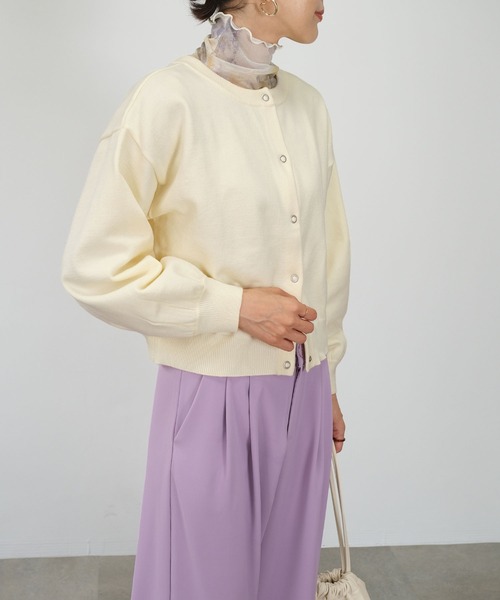 ＡＮＤＪ（アンドジェイ）の「【2022/AW】水彩アート柄ハイネックシアートップス（Tシャツ/カットソー・レディース・ベージュ系その他2/ベージュ系その他・M）」の21枚目の写真