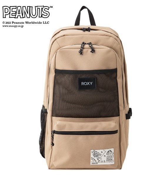 ROXY×PEANUTS バックパック (27L) PEANUTS COMING PEANUTS（ピーナッツ）の「PEANUTS COMING/ロキシーバックアップ