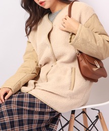 A.N.L | A.N.L ボア切替リバーシブルジャケット(ノーカラージャケット)