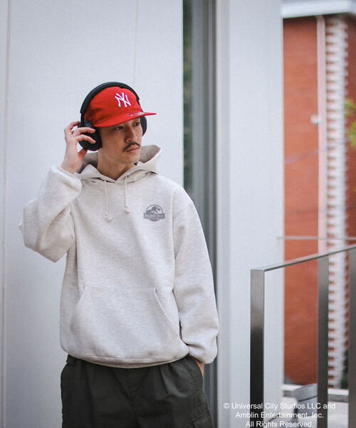 wiffle（ウィッフル）の「Wiffle / JURASSIC PARK HOODIE（スウェット・メンズ・ブラック/ライトグレー・SMALL/MEDIUM/LARGE/X-LARGE）」の4枚目の写真