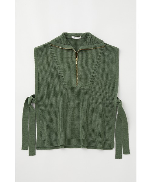 moussy マウジー ミリタリーベスト カーキ MOUSSY（マウジー）の「MILITARY ベスト（ダウンベスト）」 - WEAR