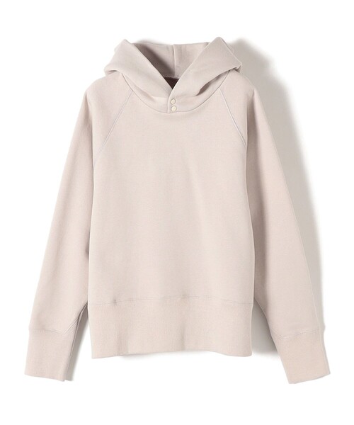 SHIPS Days（シップスデイズ）の「SHIPS Days:〈手洗い可能〉裏起毛フーディー（パーカー・レディース・ブルー/ダークグレー/ライトグレー・ONE SIZE）」の2枚目の写真