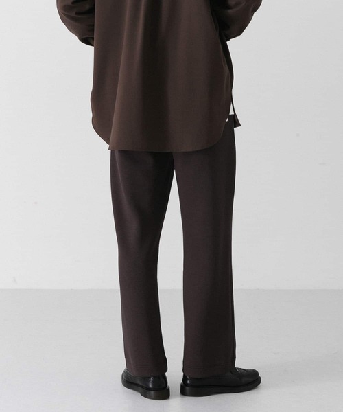 SENSE OF PLACE by URBAN RESEARCH(センスオブプレイスバイアーバンリサーチ)の「スフレスウェットセンタープレスストレートパンツ(スウェットパンツ・メンズ・ブラック/カーキ/ブラウン・MEDIUM/LARGE)」の13枚目の写真