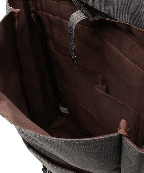 WEGO（ウィゴー）の「WEGO/リュックサック（バックパック/リュック・メンズ・ブラック/杢グレー/ネイビー/ホワイト・FREE）」の13枚目の写真