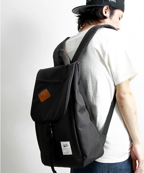 WEGO（ウィゴー）の「WEGO/リュックサック（バックパック/リュック・メンズ・ブラック/杢グレー/ネイビー/ホワイト・FREE）」の21枚目の写真