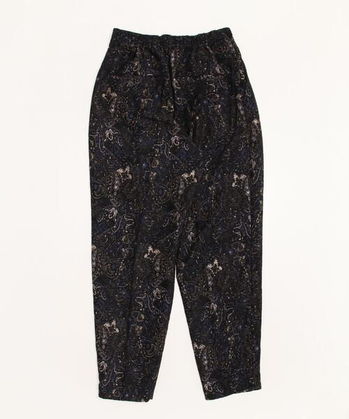MAISON SPECIAL（メゾンスペシャル）の「《ユニセックスアイテム》ペイズリーフクレジャガード2タックキャロットテーパードパンツ【MAISON SPECIAL/メゾンスペシャル】（その他パンツ・メンズ・ブラック/ブルー・0/1/2）」の8枚目の写真