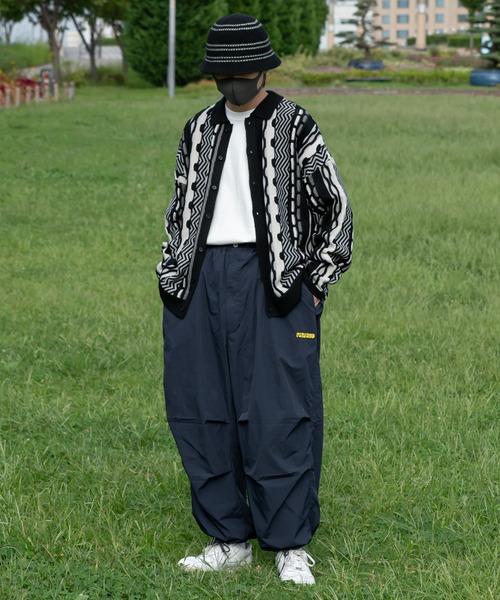 Perushu（ペルーシュ）の「ユーズドライク3dニットシャツカーディガン（ニット/セーター・メンズ・ブラック/ブラウン/グリーン/ブルー・LARGE/MEDIUM）」の5枚目の写真