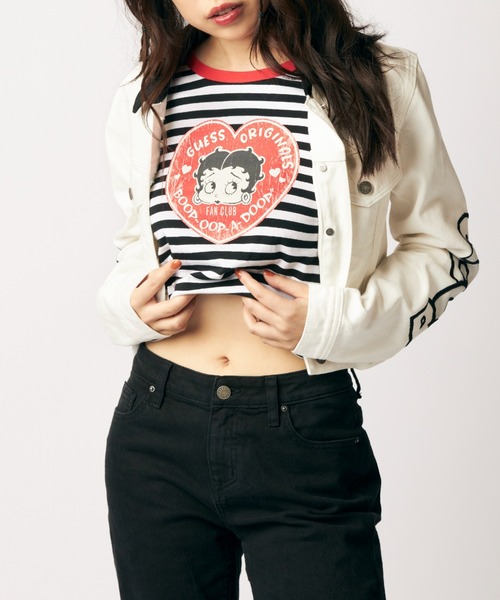 GUESS Originals x Betty Boop ゲス✖︎ベティブープ Guess（ゲス）の「GUESS Originals x Betty Boop Intarsia