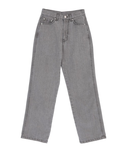 titivate（ティティベイト）の「ベーシックストレートデニムパンツ（デニムパンツ・レディース・グレー/インディゴブルー/ブルー・S/M/L）」の15枚目の写真