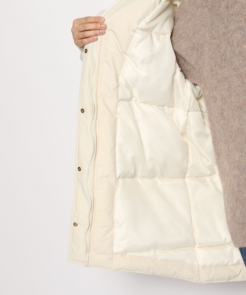 LEPSIM（レプシィム）の「モンスター中綿コート　169468（ダウンジャケット/コート・レディース・ブラック/アイボリー/テラコッタ・FREE）」の20枚目の写真