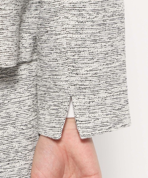 LEPSIM（レプシィム）の「ツイードジャケット　163019（スーツジャケット・レディース・ネイビー/ホワイト系その他・MEDIUM/LARGE）」の12枚目の写真