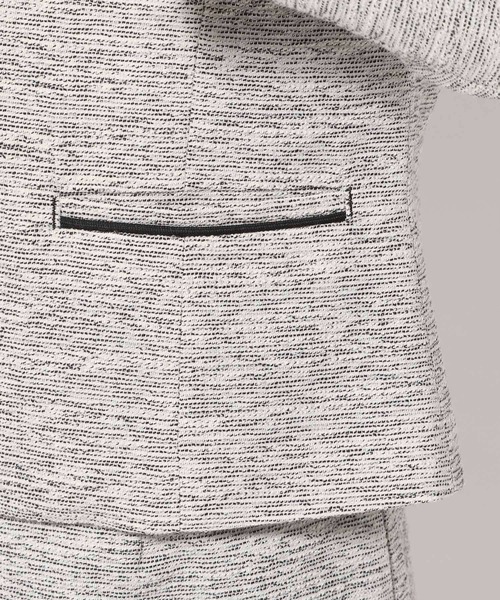 LEPSIM（レプシィム）の「ツイードジャケット　163019（スーツジャケット・レディース・ネイビー/ホワイト系その他・MEDIUM/LARGE）」の8枚目の写真