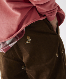JOURNAL STANDARD relume | 総柄 コーデュロイ イージーパンツ "BIRD"(その他パンツ)