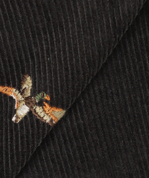 JOURNAL STANDARD relume（ジャーナルスタンダード　レリューム）の「総柄 コーデュロイ イージーパンツ "BIRD"（その他パンツ・メンズ・ブラウン/ブラックミックス・MEDIUM/LARGE）」の12枚目の写真