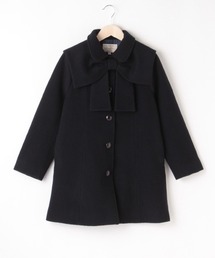 リボンケープつきコート