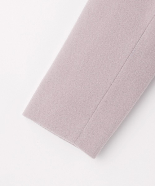 mezzo piano Junior（メゾピアノジュニア）の「リボンケープつきコート（ダッフルコート・キッズ・ベージュ/ネイビー/ラベンダー・S/M/L）」の15枚目の写真