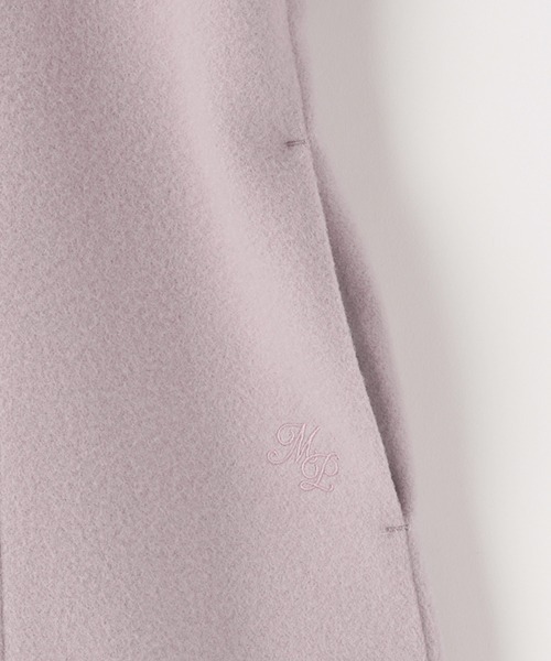 mezzo piano Junior（メゾピアノジュニア）の「リボンケープつきコート（ダッフルコート・キッズ・ベージュ/ネイビー/ラベンダー・S/M/L）」の14枚目の写真