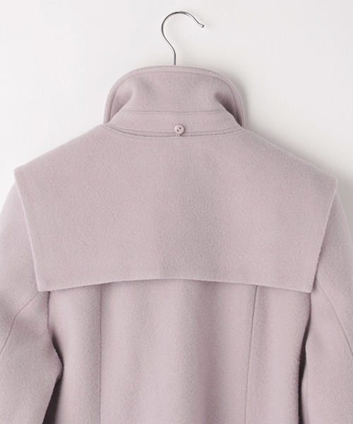 mezzo piano Junior（メゾピアノジュニア）の「リボンケープつきコート（ダッフルコート・キッズ・ベージュ/ネイビー/ラベンダー・S/M/L）」の10枚目の写真