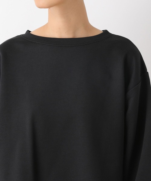 LEPSIM(レプシィム)の「ウラケクルーネックプルオーバー 162422(スウェット・レディース・ブラック/オフホワイト/レッド/ブルー・FREE)」の12枚目の写真