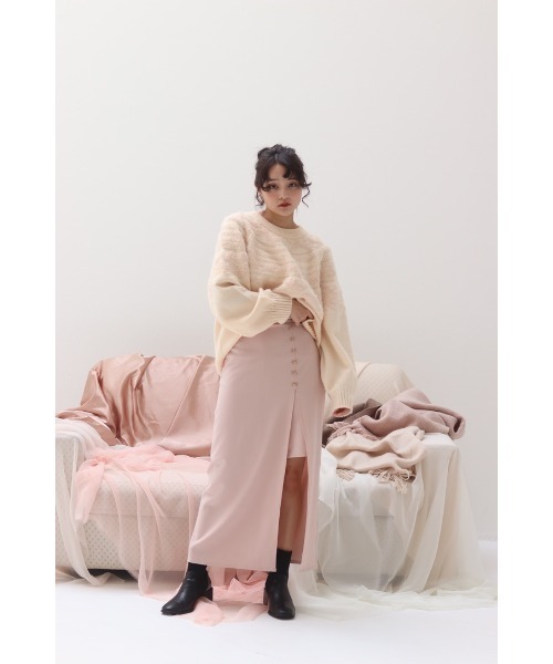 muguet（ミュゲ）の「slit tight skirt（スカート）」 - WEAR