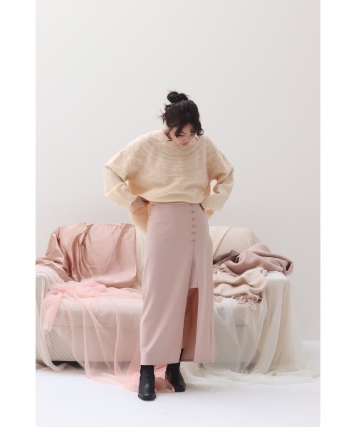 ミュゲ muguet ラメスカート muguet（ミュゲ）の「irregular mermaid skirt（スカート）」 - WEAR