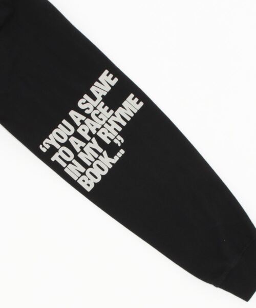 GRIMEY（グライミー）の「GRMY(GRIMEY)/グライミー/I AM LONG SLEEVE TEE（Tシャツ/カットソー・レディース・ブラック/ホワイト・M）」の15枚目の写真