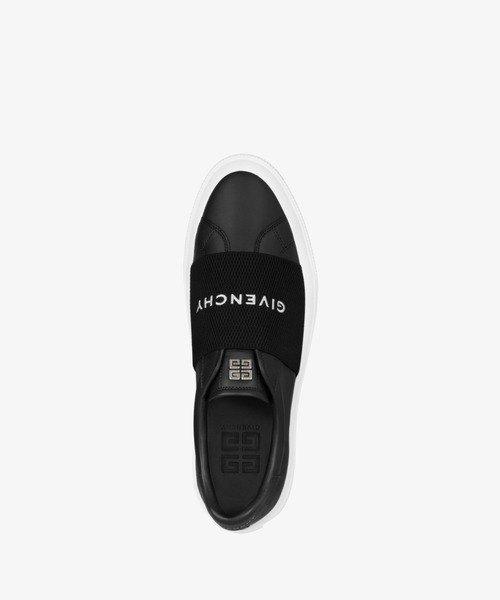 GIVENCHY（ジバンシイ）の「Sneakers in leather with GIVENCHY webbing（スニーカー・メンズ・ブラック・40/41/42/43）」の5枚目の写真