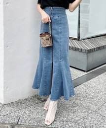 NOMAE | FRONTジップデニムマーメイドスカート(スカート)